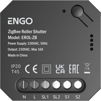 Sterownik Rolet ZigBee do systemu ENGO Smart podtynkowy
