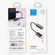 4. Adapter Joyroom SH-C1 słuchawkowy mini jack 3,5 mm (żeński) / USB-C (męski) - biały