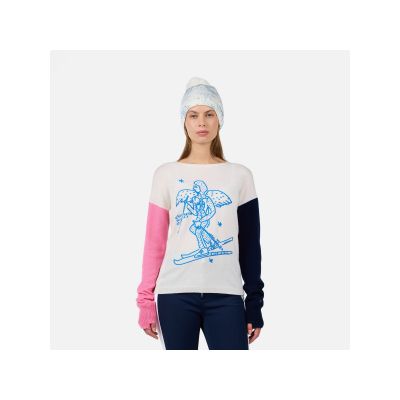Sweter damski ROSSIGNOL W JCC SIGNAL RN niebieski