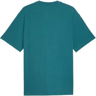 3. Koszulka męska Puma ESS Elevated Relaxed Tee zielona 692018 41