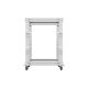 6. Szafa rack LANBERG 19" 15U 600x600-1100 OR01-6115-S regulowana szara