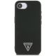 3. Etui Guess Grained Triangle MagSafe na iPhone 16e - czarne