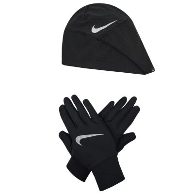 5. Zestaw czapka i rękawiczki Nike Wmns Essential Running Hat-Glove Set N1000595-082