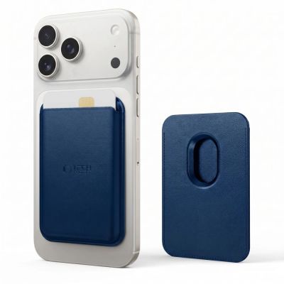 10. Etui Tech-Protect MagWallet Magsafe - niebieskie