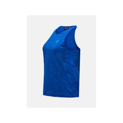 2. Koszulka damska PEAK PERFORMANCE W Discover Tank kolor niebieski