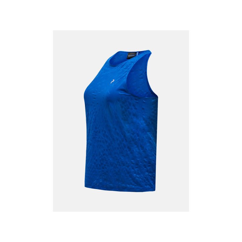 2. Koszulka damska PEAK PERFORMANCE W Discover Tank kolor niebieski