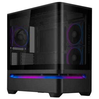 17. Obudowa ASUS PRIME AP202 TG ARGB BLACK