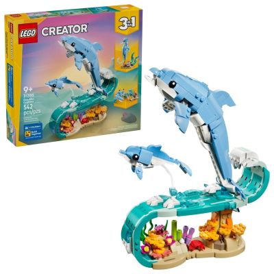 13. LEGO Creator 31385 Zwierzęta morskie: Piękne delfiny