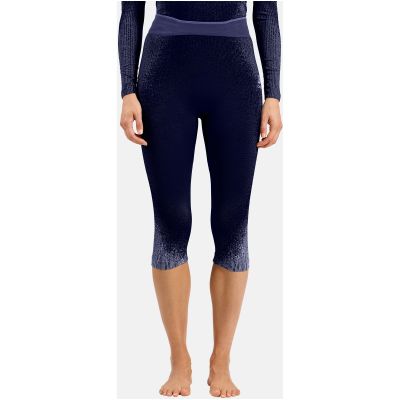 2. Spodnie Odlo BL BOTTOM 3/4 PERFORMANCE WARM BLACKCOMB niebieski