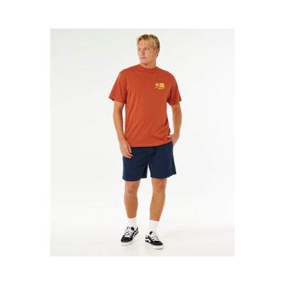 3. Koszulka męska RIP CURL Pacific Rinse Glass Off Tee brązowa