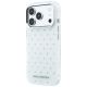 2. Etui Karl Lagerfeld IML Rhinestones Allover and Electroplated Logo na iPhone 17 Pro Max / 18 Pro Max  - białe