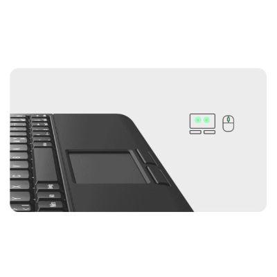 3. KeySonic KSK-3210ELU (DE) klawiatura Dom USB QWERTZ Niemiecki Czarny
