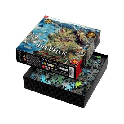 5. Puzzle Good Loot: The Witcher - The Northern Realms Map, 1000 elementów