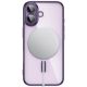 4. Etui Tech-Protect MagFlex na iPhone 17 - przezroczysto-fioletowe