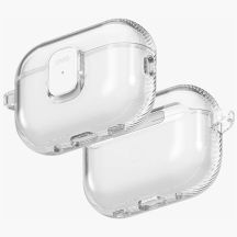 Etui UNIQ Glase Pro na AirPods Pro 3 Lock Case - przezroczyste