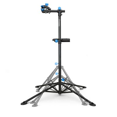 9. Stojak serwisowy Wozinsky WSS-180 z pokrętłami podłogowy do rowerów 30 kg - czarny