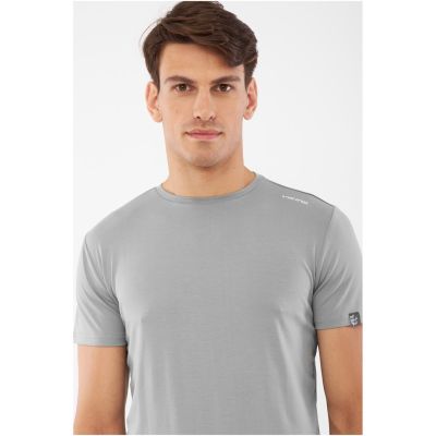 T-shirt męski VIKING Lenta Bamboo Light Man jasno szary   XXL