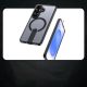 2. Etui Hybrid Armor X na Samsung Galaxy A57 z podstawką kompatybilne z MagSafe - czarne