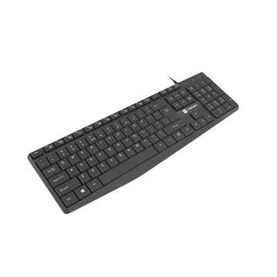 4. NATEC KLAWIATURA NAUTILUS US SLIM CZARNA NKL-1950