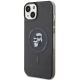 2. Etui Karl Lagerfeld Karl&Choupette Glitter MagSafe na iPhone 15 Plus - czarne