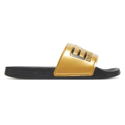 2. Męskie klapki sportowe Emporio Armani EA7 Czarny/Złoty - 7X000108-AF15118-MZ097