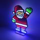 7. DEKORACJA LUSTRZANA Z DIODAMI LED EFEKT INFINITY MIRROR MIKOŁAJ