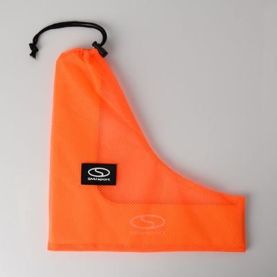 6. Płaskie znaczniki pola - narożniki 25x25 cm 4 szt. jaskrawe pomarańczowe SMJ sport ZPN-O