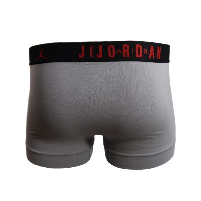 4. Bokserki męskie Air Jordan Flight Cotton Core Boxer 3-pack Grey/Black/White - JM0693-F66
