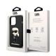 8. Etui Karl Lagerfeld Silicone Ikonik na iPhone 14 Pro - czarne