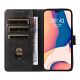 7. Etui Leather Book Case na iPhone 16 - czarne
