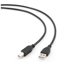 Kabel GEMBIRD CCP-USB2-AMBM-6 (USB 2.0 typu A M - USB 2.0 typu B M; 1,8m; kolor czarny)
