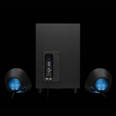 4. Logitech G G560 zestaw głośników 120 W PC/Laptop Czarny 2.1 kan. 30 W Bluetooth