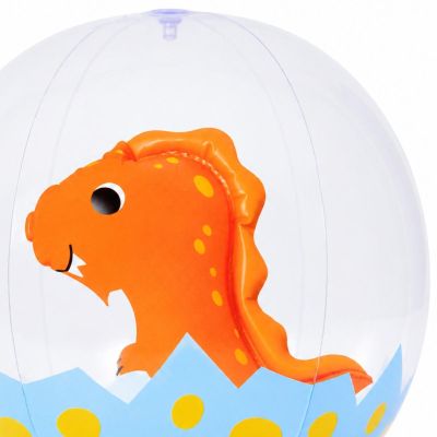 2. PIŁKA PLAŻOWA DMUCHANA 50CM DINOZAUR 53198