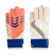 Rękawice bramkarskie dla dzieci adidas Predator Glove Training biało-pomarańczowe JN5361