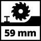 6. Pilarka tarczowa 18V TP-CS 18/165 LI BL-SOLO 4331225 EINHELL