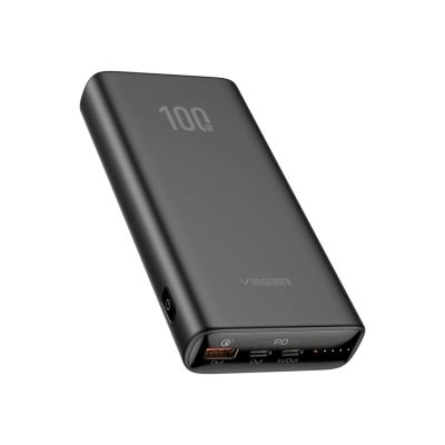 2. VEGER T100 bank mocy Litowo-jonowa (Li-Ion) 20000 mAh Czarny