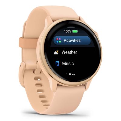 10. Zegarek Garmin Vivoactive 6 Pink Dawn / P. Dawn Metallic