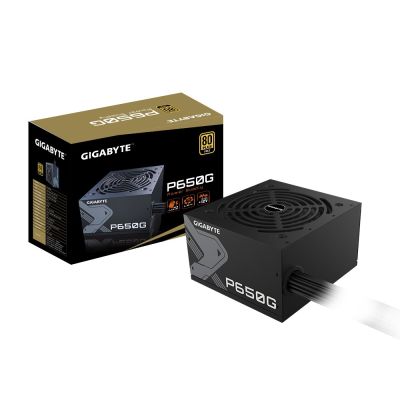 6. Zasilacz Gigabyte P650G 650W 120mm 80+Gold
