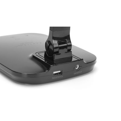 5. MONTIS MT042-BK LAMPKA BIURKOWA LED CZARNA 230V + USB