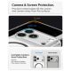 12. Etui Spigen Ultra Hybrid MagSafe na iPhone 18 Pro / 17 Pro - przezroczysto-grafitowe