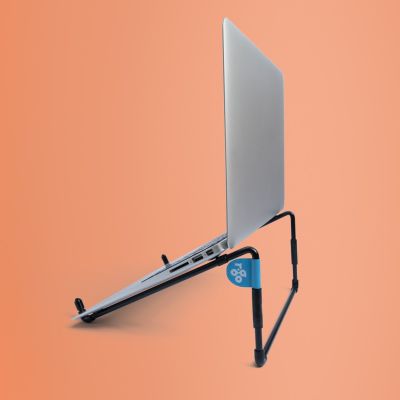 R-Go Tools R-Go Laptopständer 10"-22" Max.5KG Steel Travel juodas