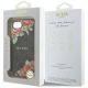8. Etui Guess 4G Flowers Print MagSafe na iPhone 16e - czarne