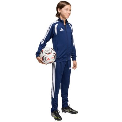 12. Spodnie dla dzieci adidas Tiro 26 League Training Regular granatowe JY9675