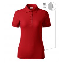 Koszulka polo damska Reserve (czerwony (brand label))
