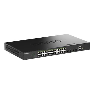 2. D-Link DGS-1530-28P/E przełącznik sieciowy Zarządzany L2 Gigabit Ethernet (10/100/1000) Obsługa PoE Czarny