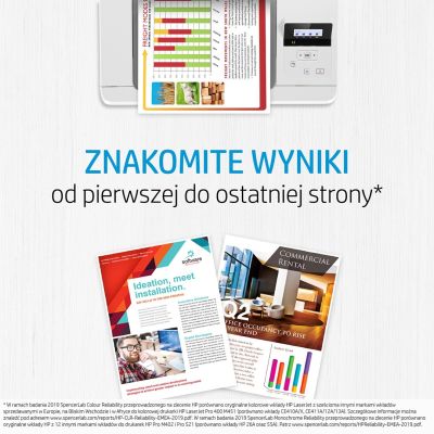 3. HP 312X zestaw 2 oryginalnych, wysokowydajnych wkładów laserowych czarnych