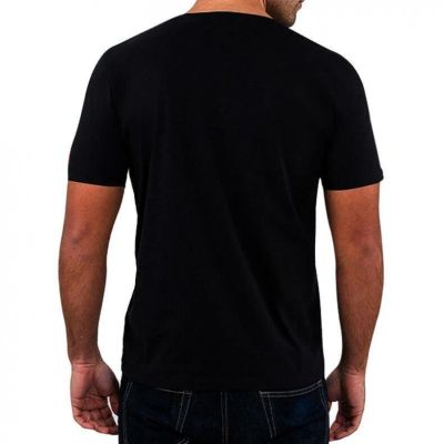 13. CLASSIC BRAND WHITE T-Shirt KOSZULKA BAWEŁNIANA DBX BUSHIDO  KT10-M