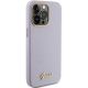 4. Etui Guess Glitter Glossy Script do iPhone 15 Pro Max - liliowe