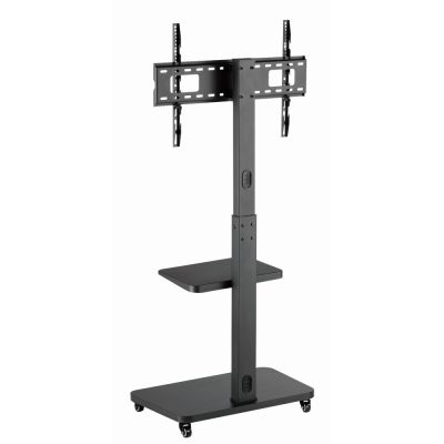 2. GEMBIRD STOJAK PODŁOGOWY NA TELEWIZOR, MOBILNY NA KÓŁKACH (OBROTOWY/UCHYLNY), 32" - 75", CZARNY