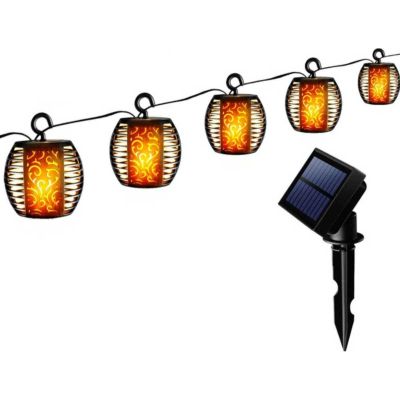 34. LAMPA SOLARNA KULE OGNIOWE 7CM 5SZT